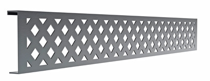 5120 Series | 1.5mm Perforated Galvanised Steel Strip | Circular Hole Design | Multiple Sizes | Painted & Unpainted Options | UK Compliant | Aureafides