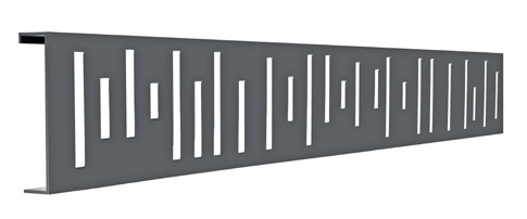 1.5mm Galvanised Steel Sheet - Decorative Laser-Cut Panel (Code: 5112-2000) | Painted & Unpainted Options | UK Made & Compliant